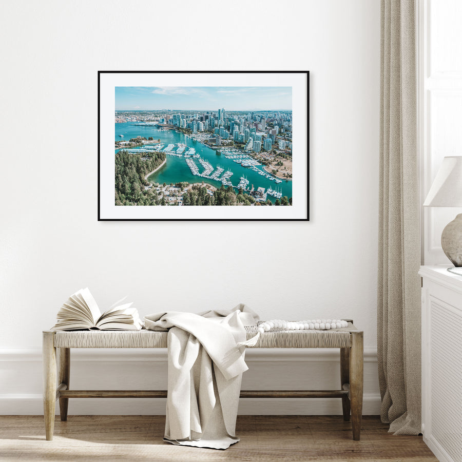 Vancouver, Canada Landscape Color Poster