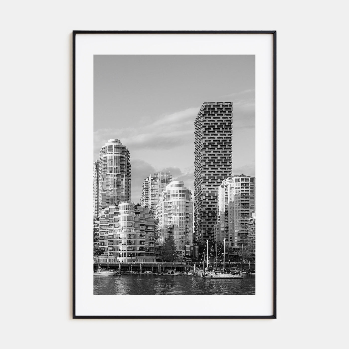 Vancouver, Canada Photo B&W No 1 Poster