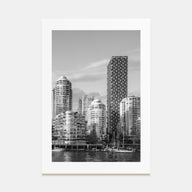 Vancouver, Canada Photo B&W No 1 Poster