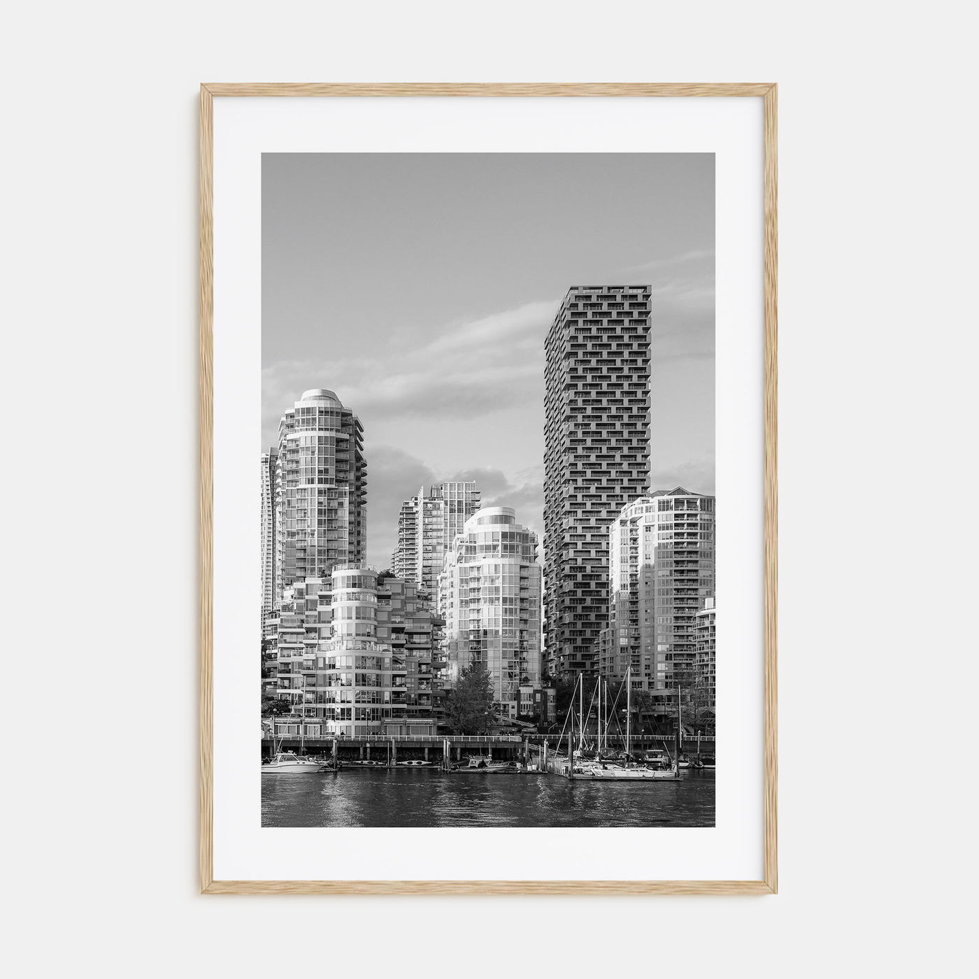 Vancouver, Canada Photo B&W No 1 Poster