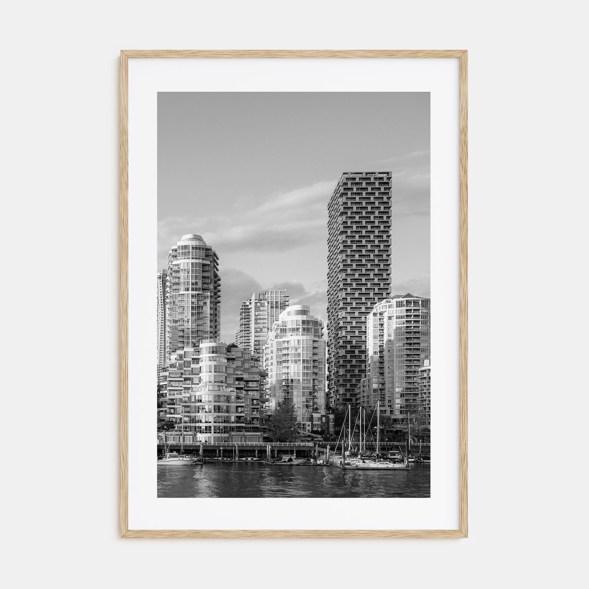 Vancouver, Canada Photo B&W No 1 Poster