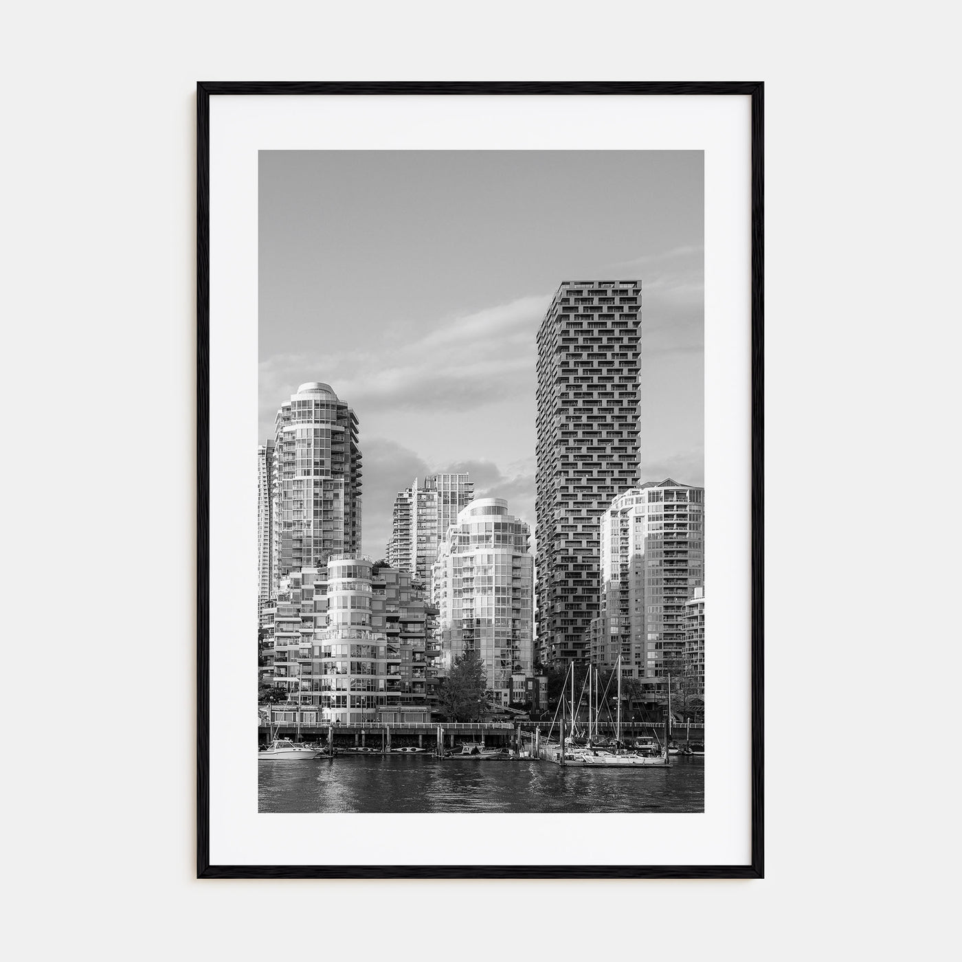 Vancouver, Canada Photo B&W No 1 Poster