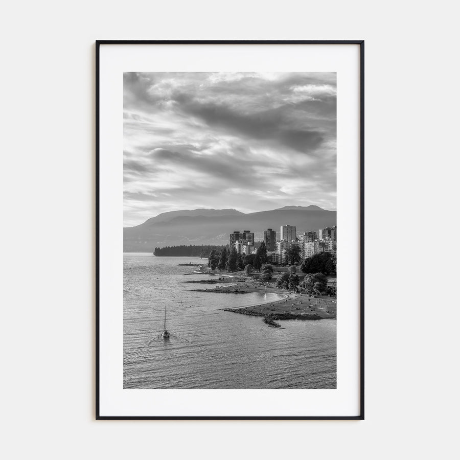Vancouver, Canada Photo B&W No 2 Poster