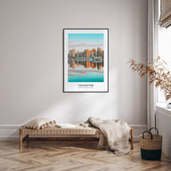 Vancouver, Canada Portrait Color No 1 Poster
