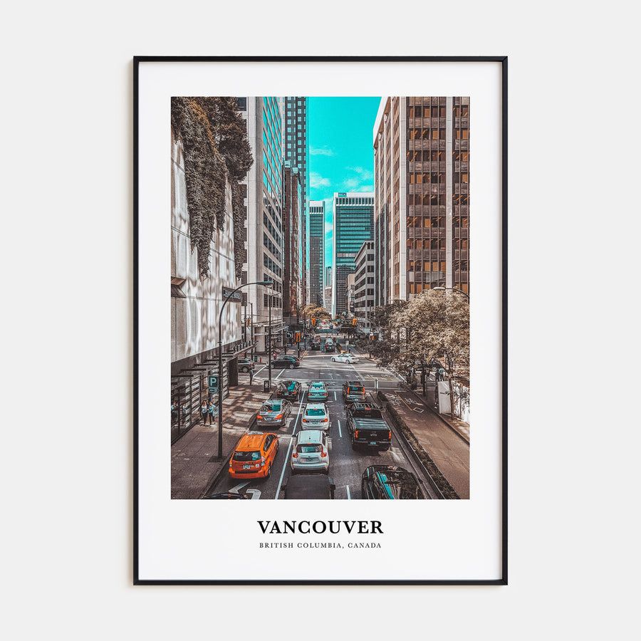 Vancouver, Canada Portrait Color No 2 Poster