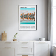 Vancouver, Canada Travel Color No 1 Poster