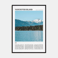 Vancouver Island Travel Color Poster