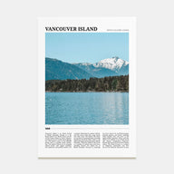 Vancouver Island Travel Color Poster