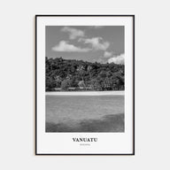 Vanuatu Portrait B&W Poster