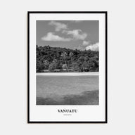 Vanuatu Portrait B&W Poster