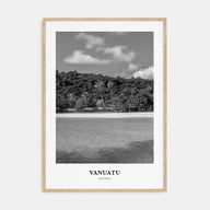 Vanuatu Portrait B&W Poster