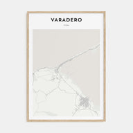 Varadero Map Portrait Poster