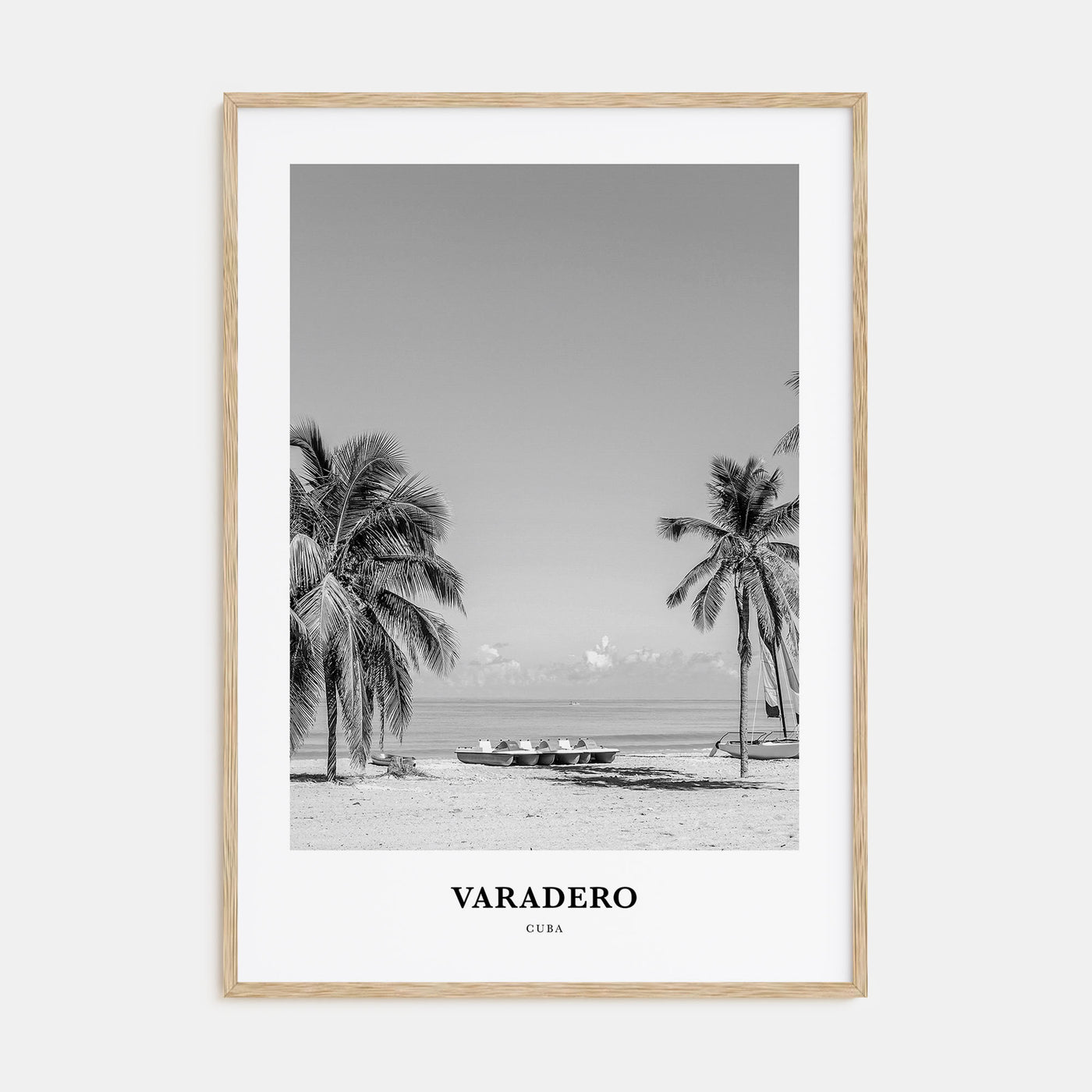 Varadero Portrait B&W Poster