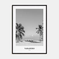 Varadero Portrait B&W Poster