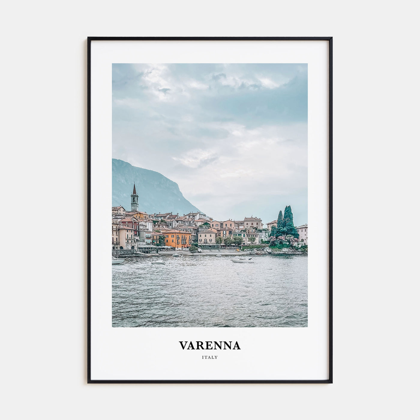 Varenna Portrait Color Poster