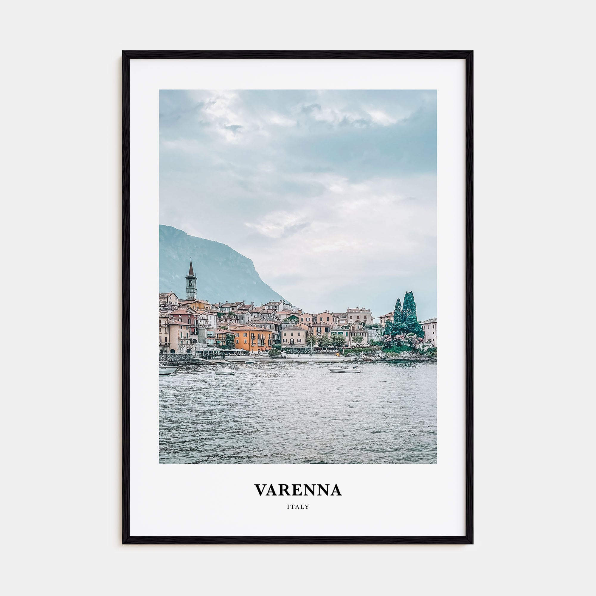 Varenna Portrait Color Poster