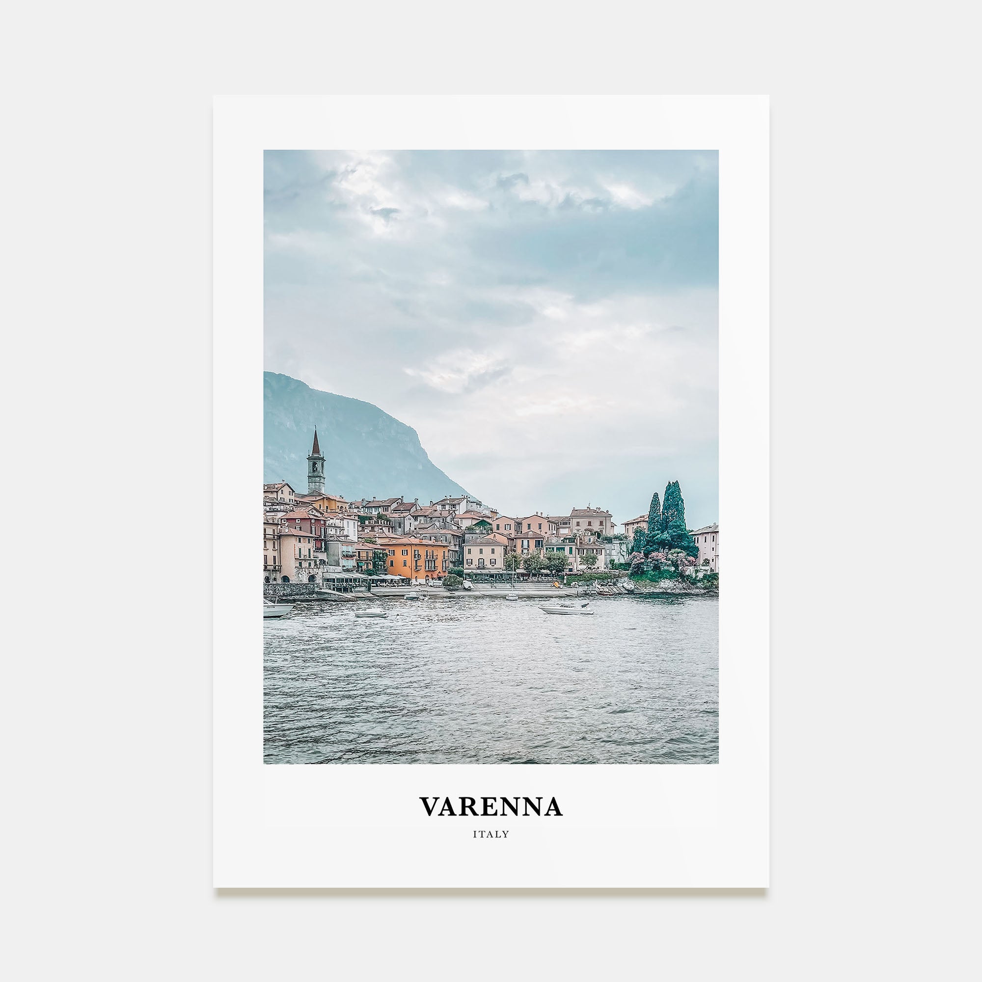 Varenna Portrait Color Poster