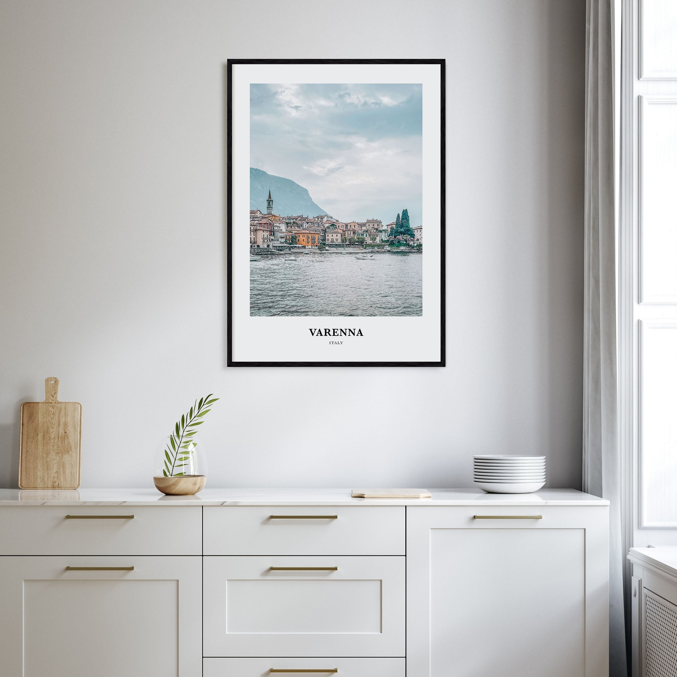 Varenna Portrait Color Poster