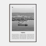 Varna Travel B&W Poster