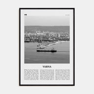 Varna Travel B&W Poster