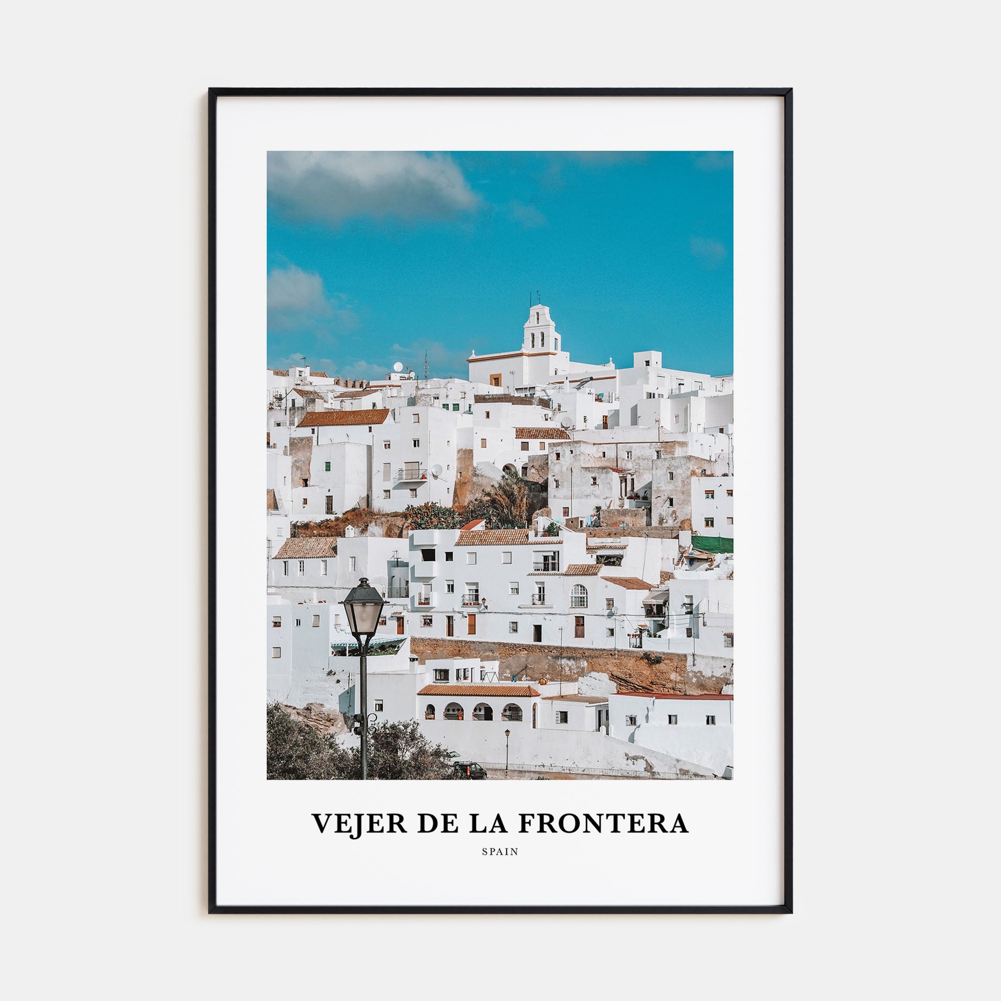 Vejer de la Frontera Portrait Color Poster