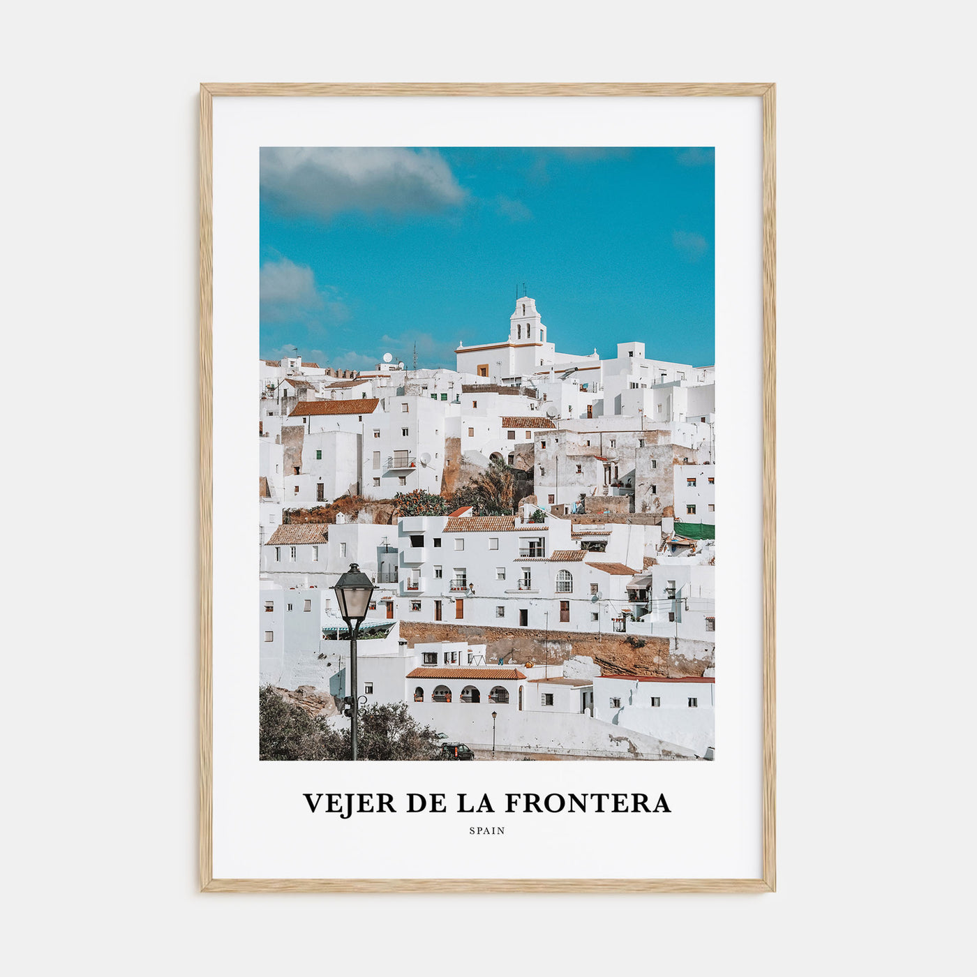 Vejer de la Frontera Portrait Color Poster