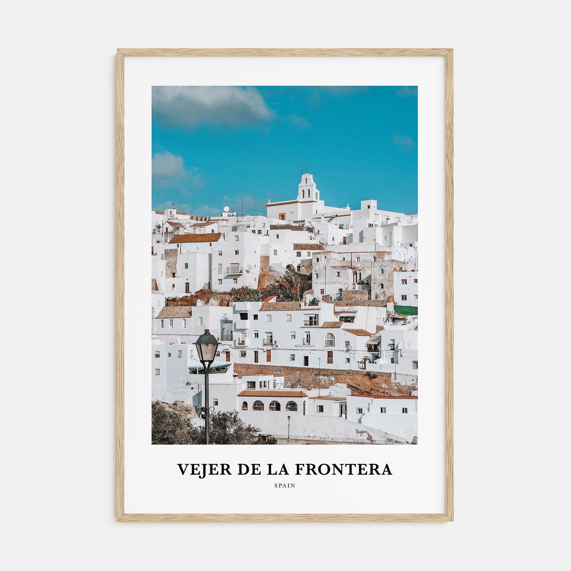 Vejer de la Frontera Portrait Color Poster