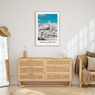 Vejer de la Frontera Portrait Color Poster