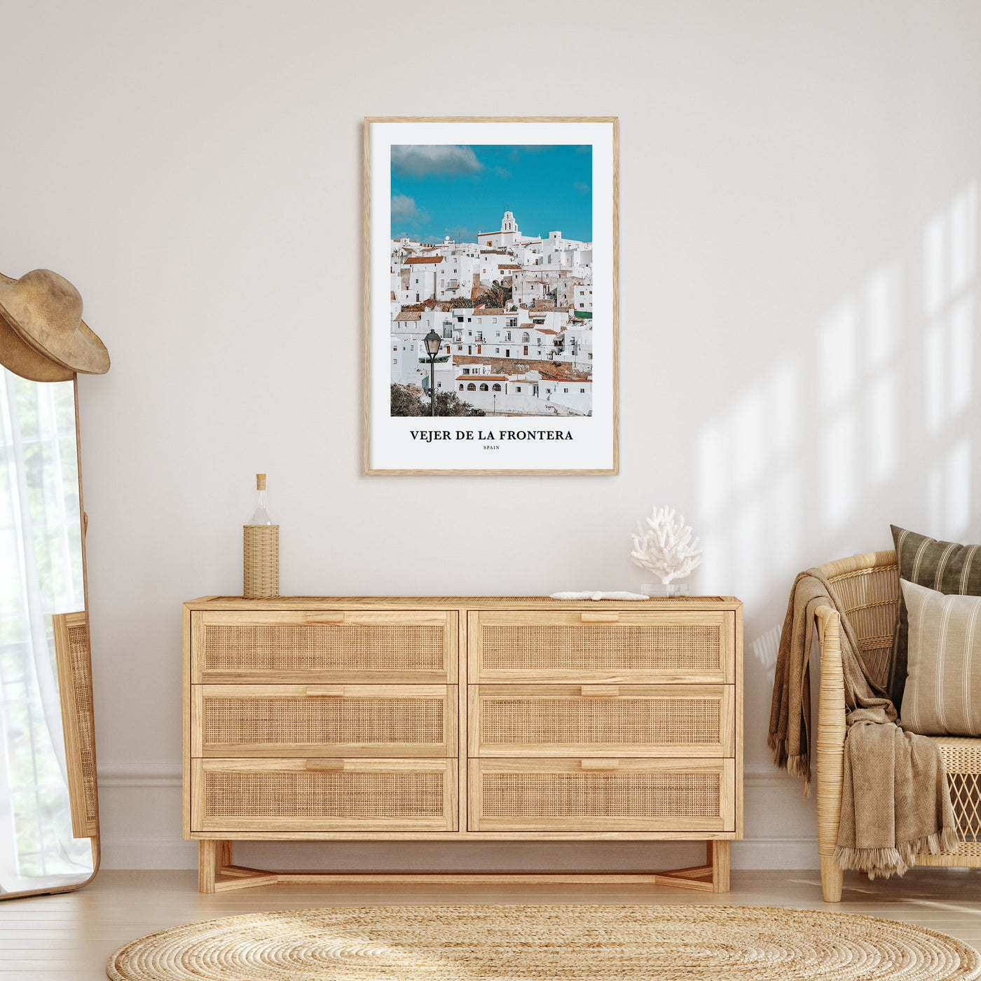 Vejer de la Frontera Portrait Color Poster