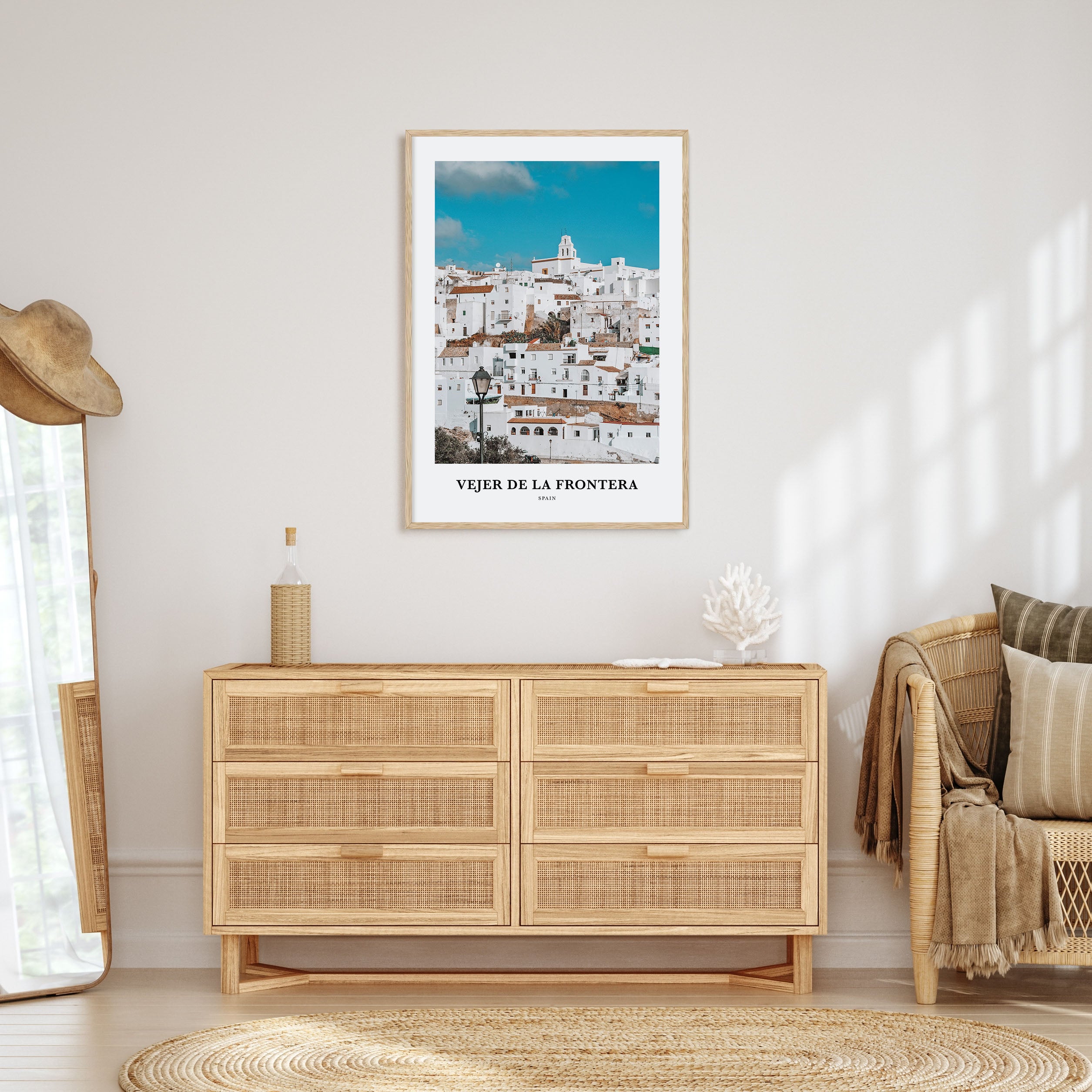 Vejer de la Frontera Portrait Color Poster