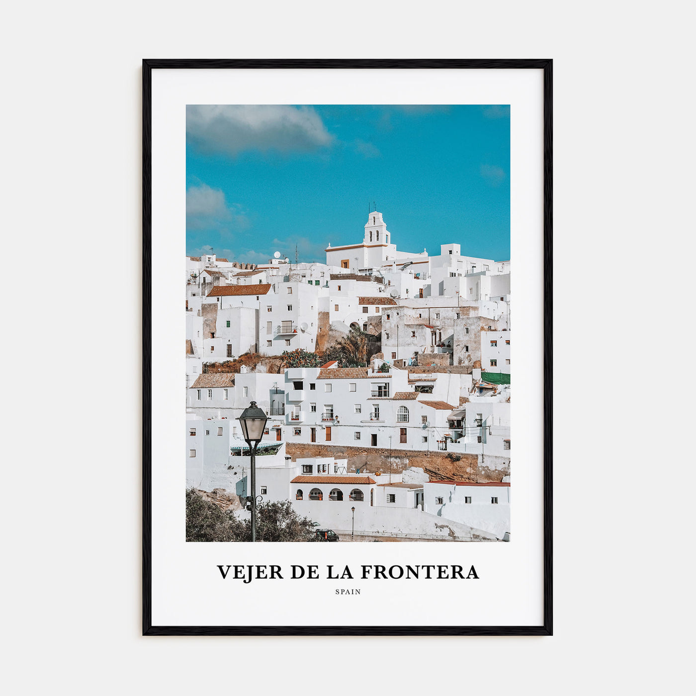 Vejer de la Frontera Portrait Color Poster