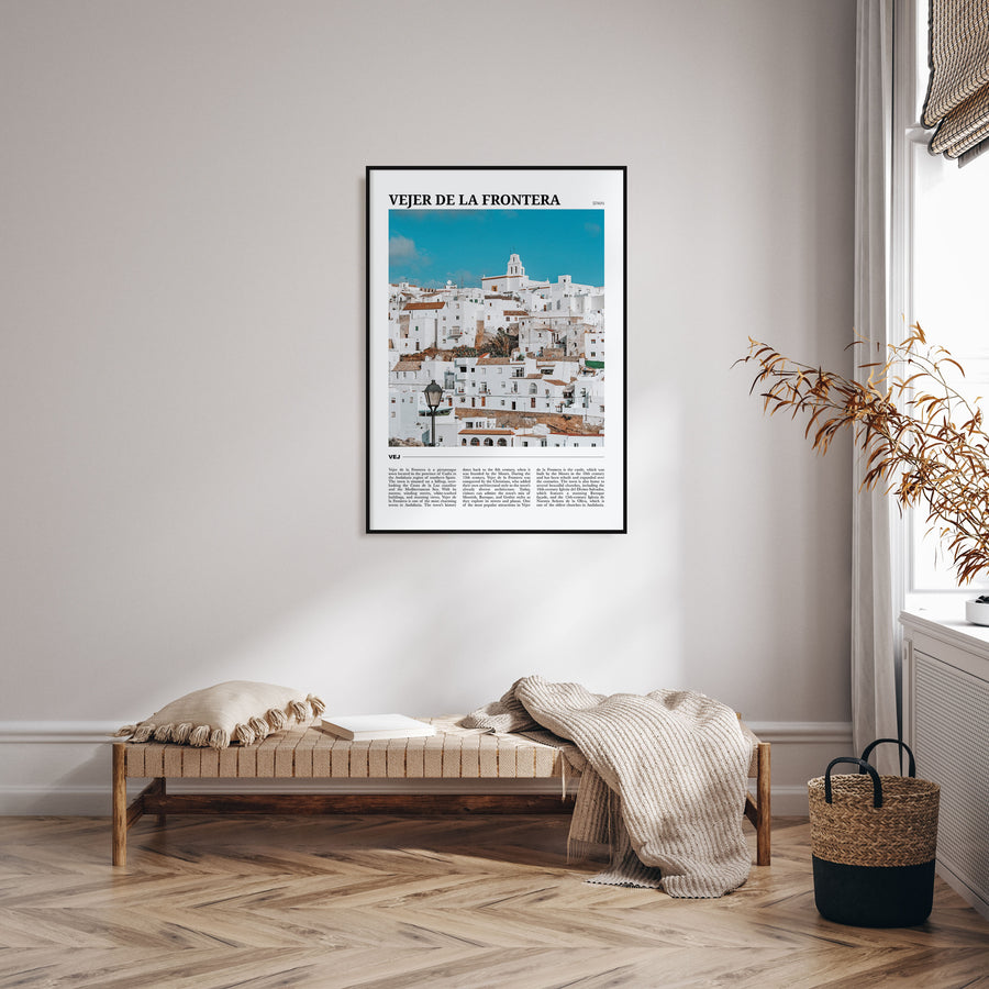 Vejer de la Frontera Travel Color Poster
