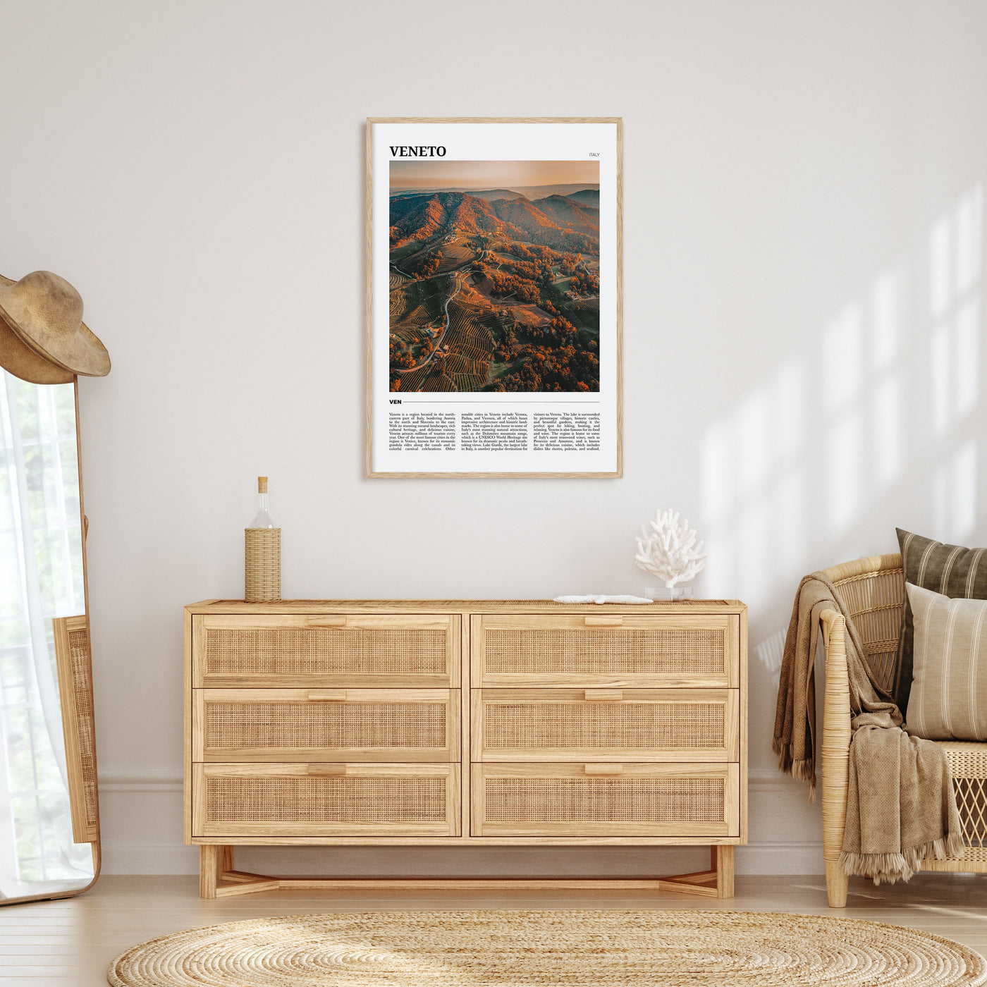 Veneto Travel Color Poster