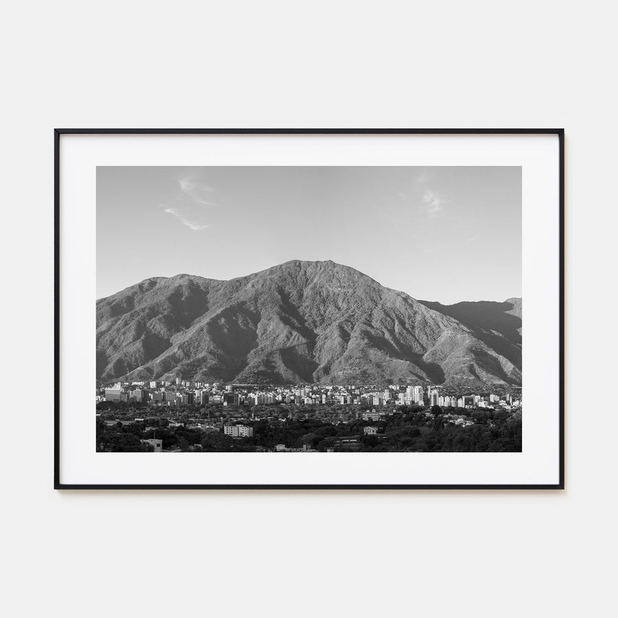 Venezuela Landscape B&W Poster