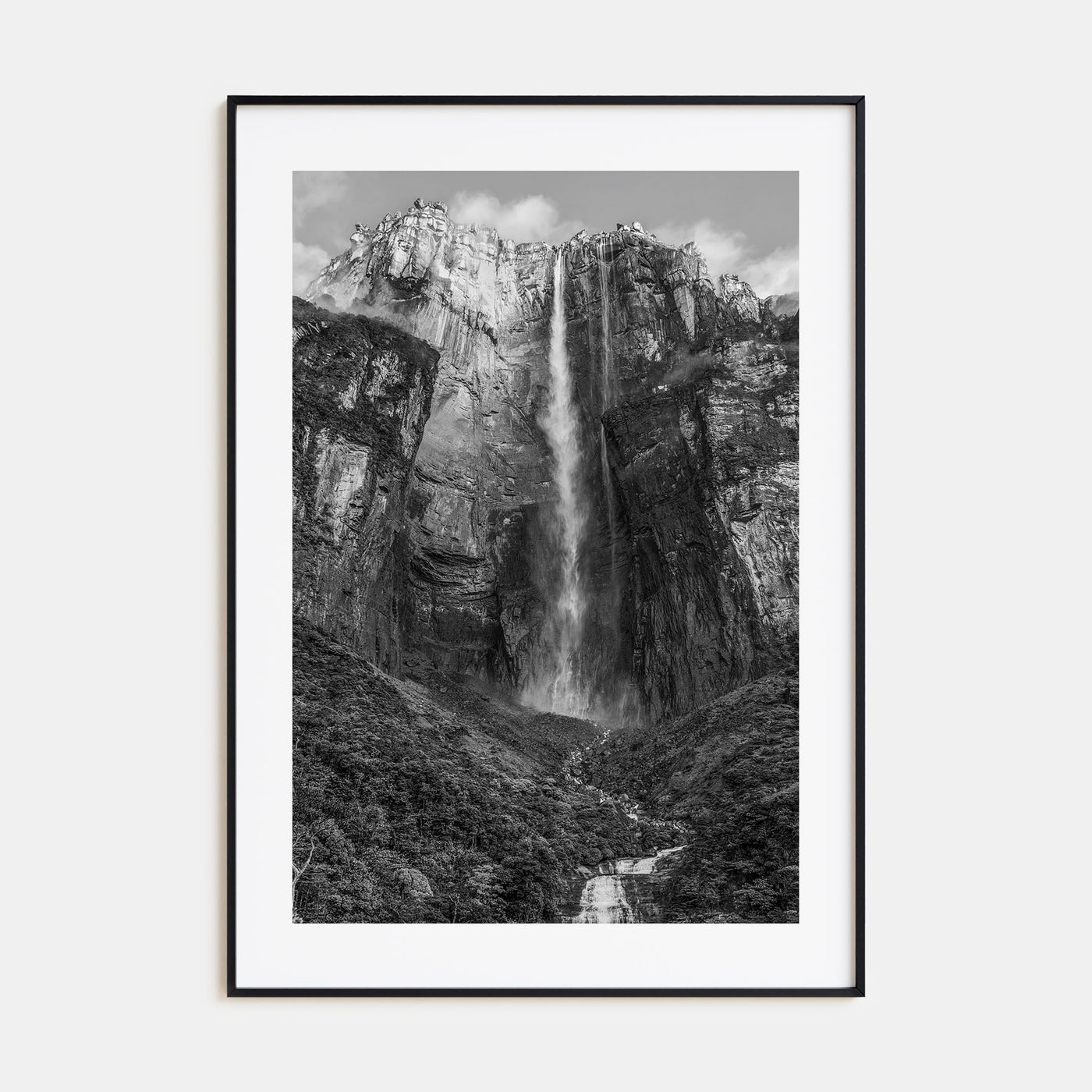 Venezuela Photo B&W Poster