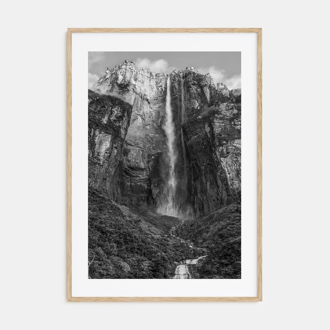 Venezuela Photo B&W Poster