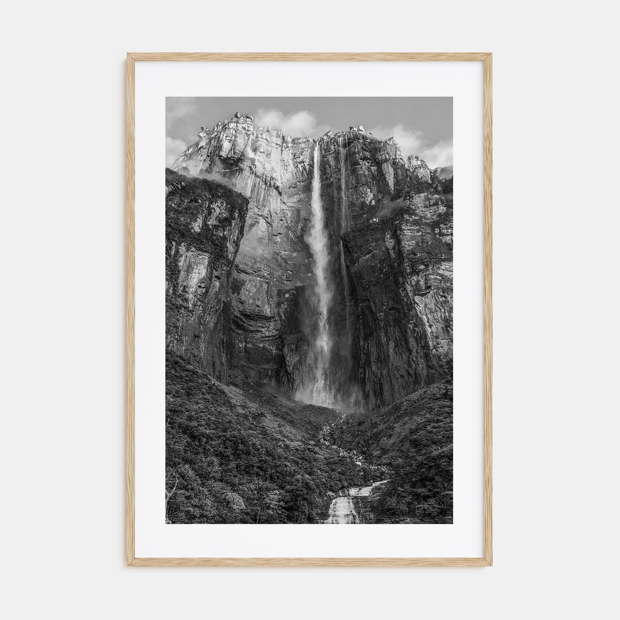 Venezuela Photo B&W Poster