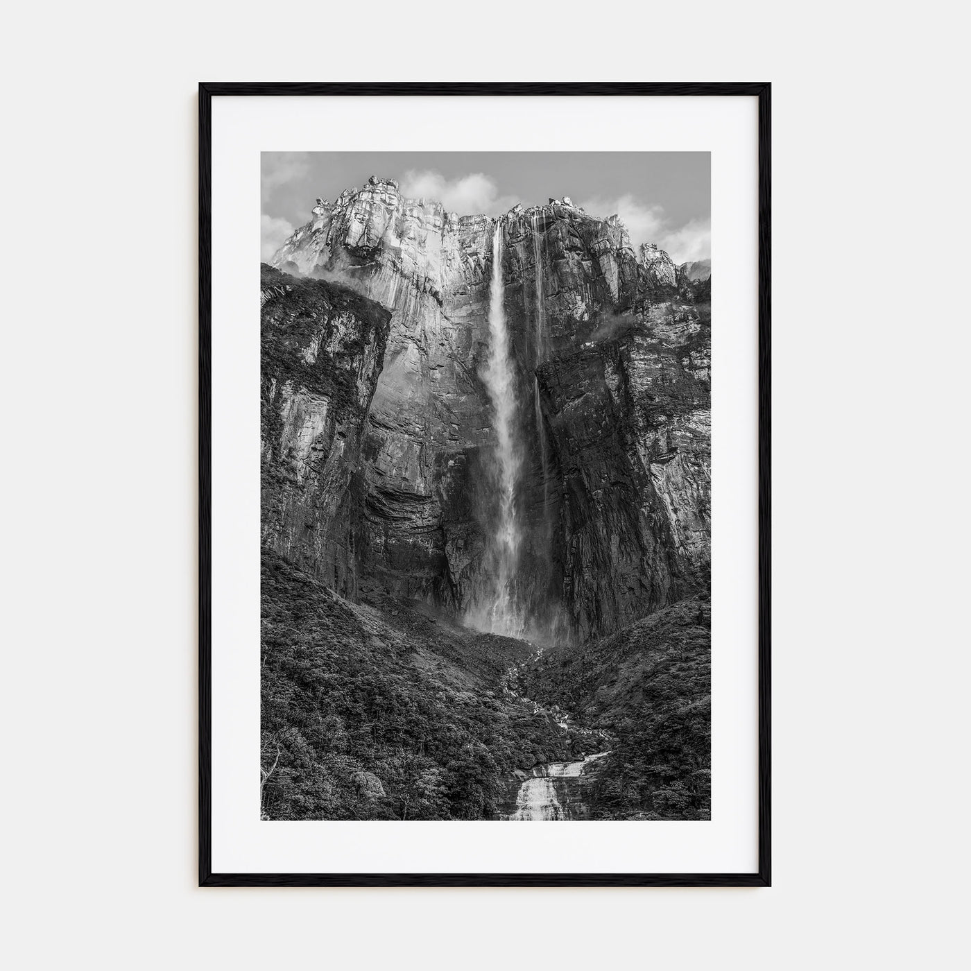 Venezuela Photo B&W Poster