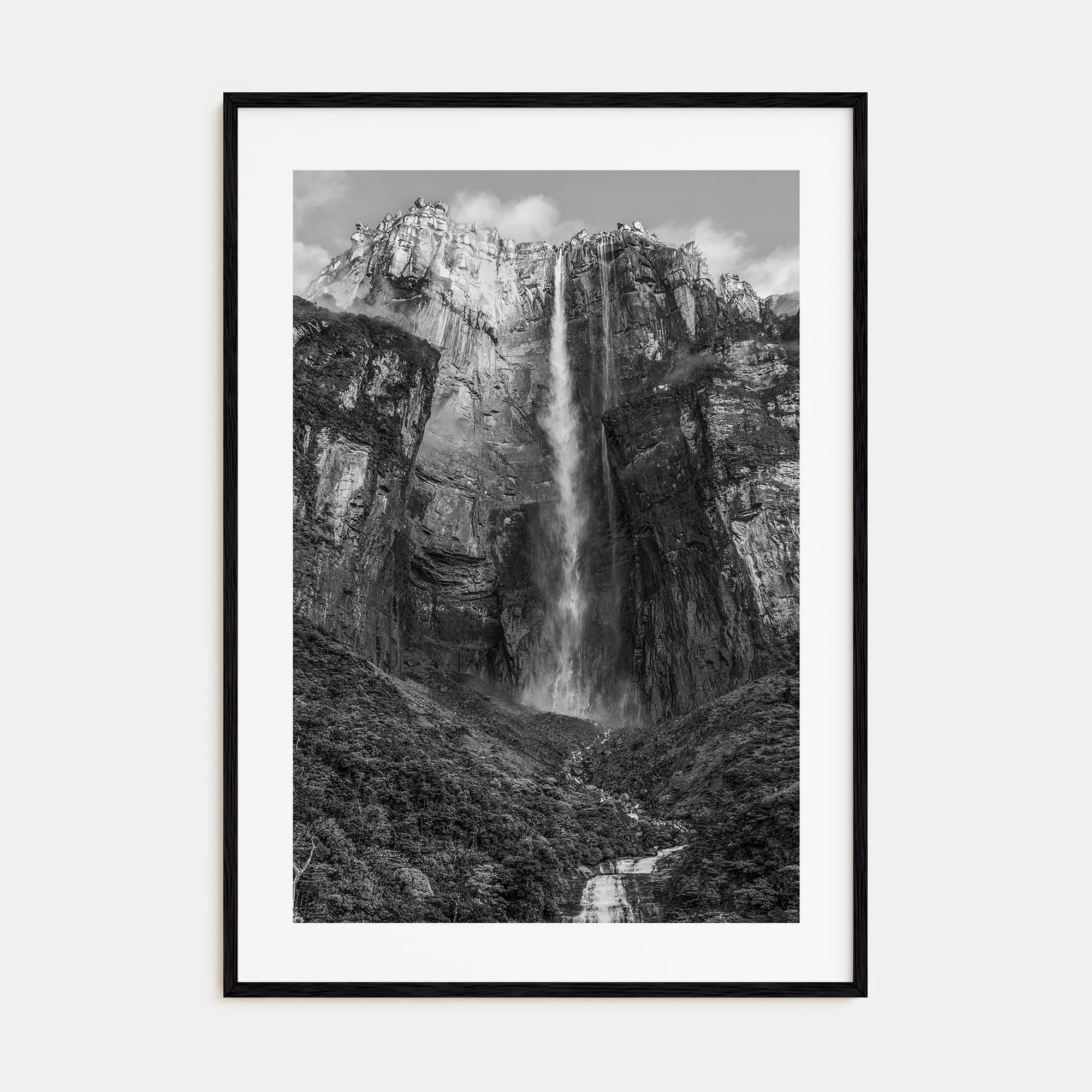 Venezuela Photo B&W Poster