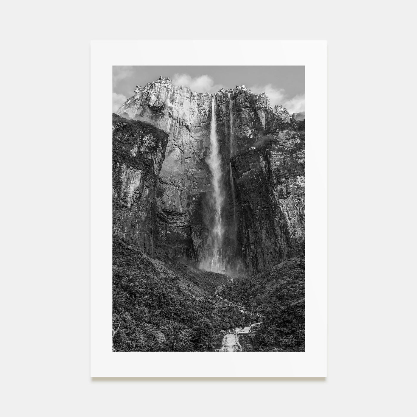 Venezuela Photo B&W Poster