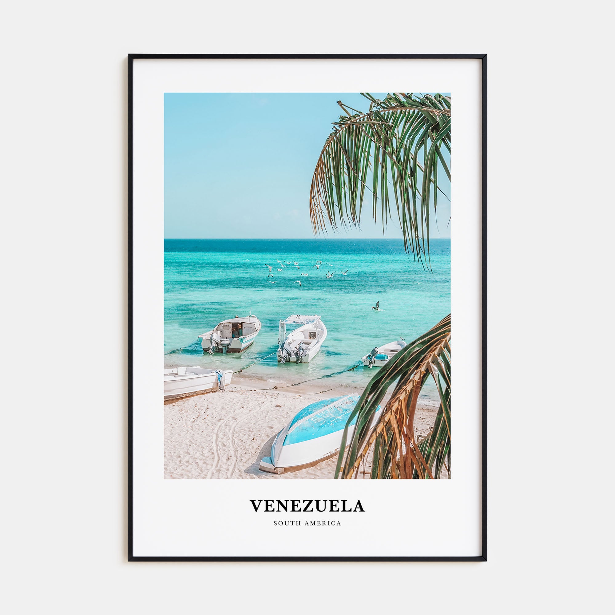 Venezuela Portrait Color No 2 Poster