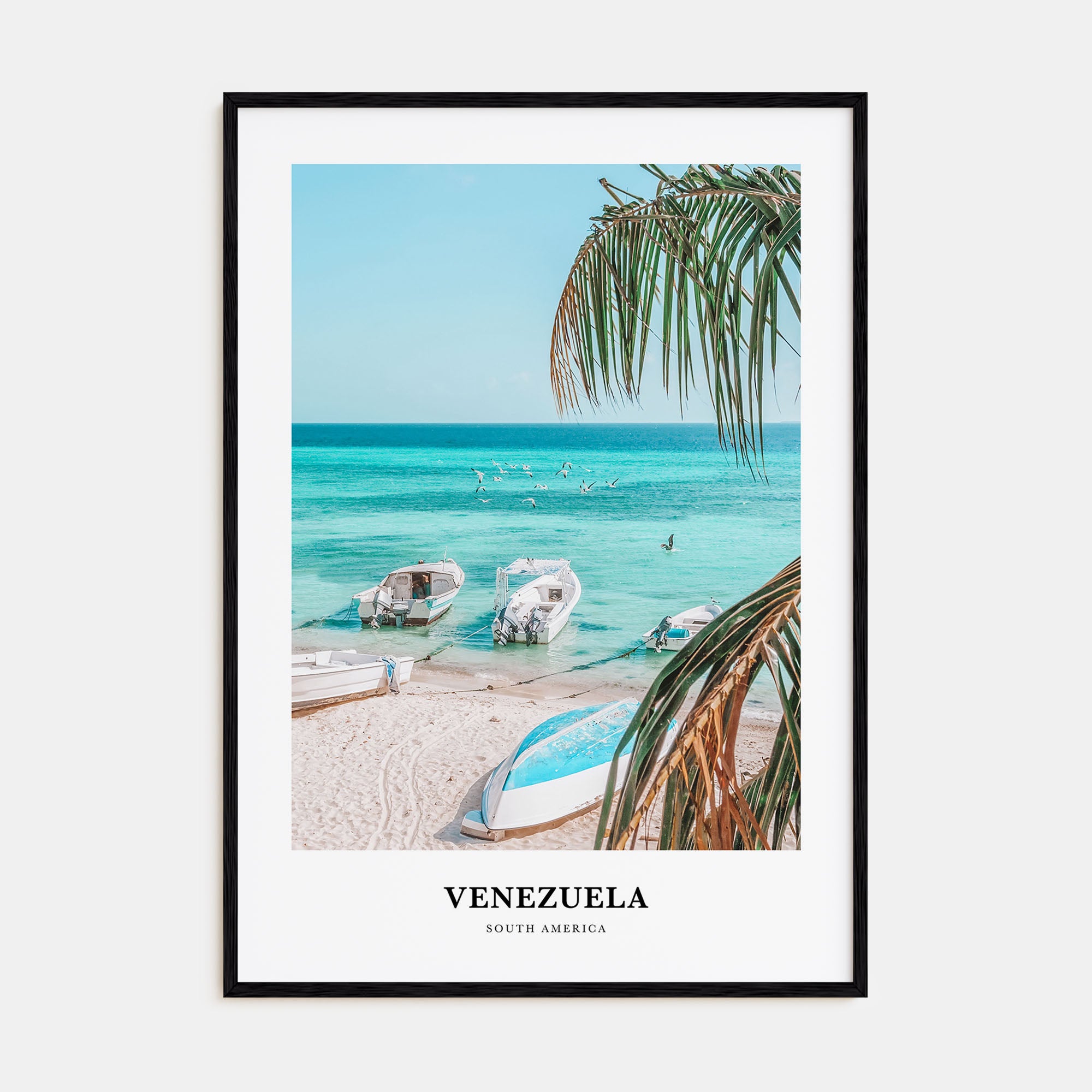 Venezuela Portrait Color No 2 Poster