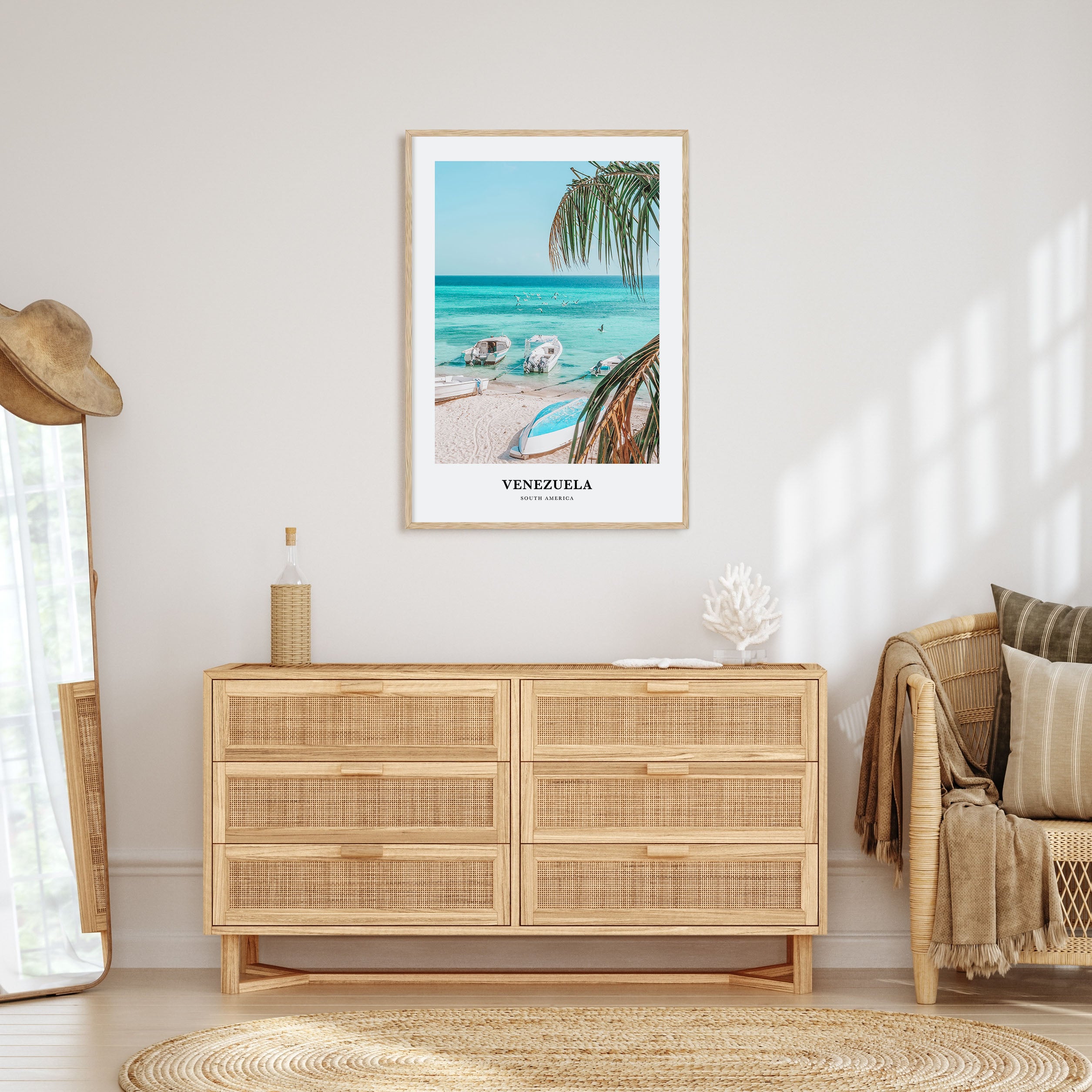 Venezuela Portrait Color No 2 Poster