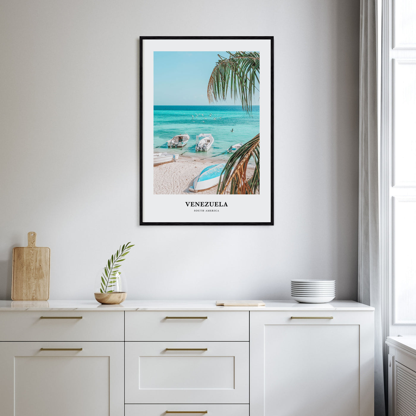 Venezuela Portrait Color No 2 Poster