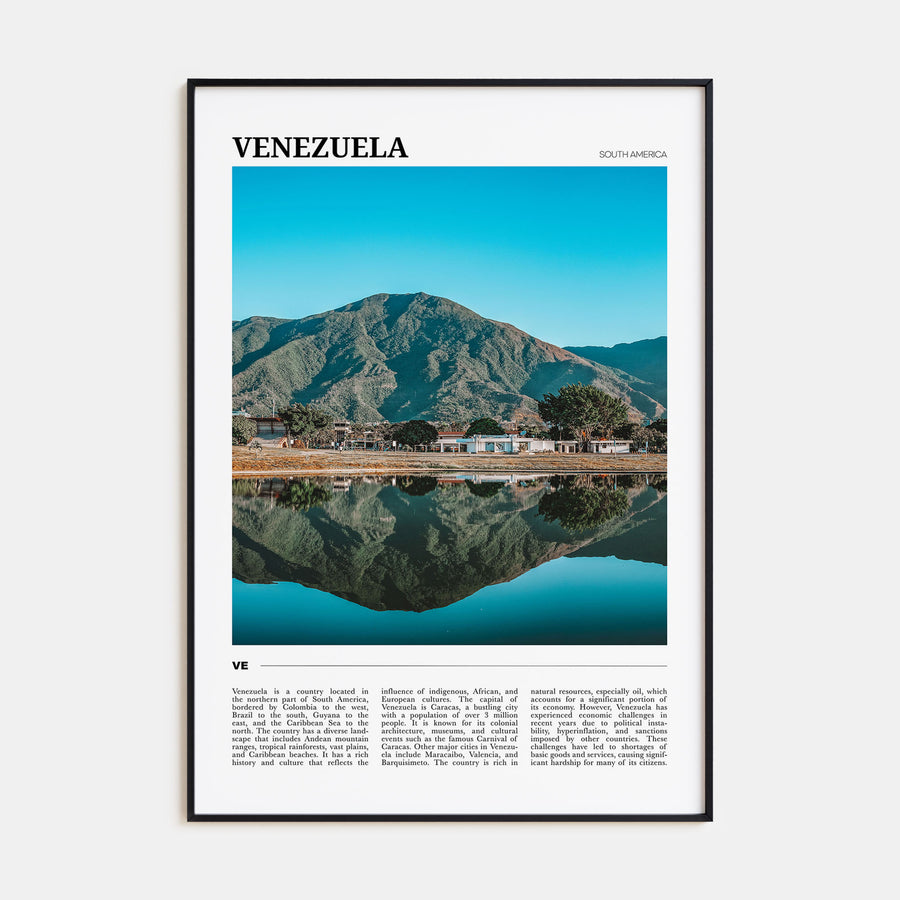 Venezuela Travel Color No 1 Poster