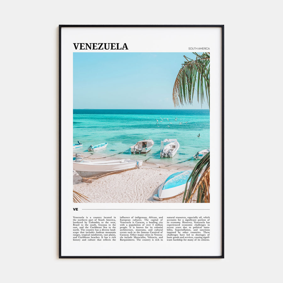 Venezuela Travel Color No 2 Poster