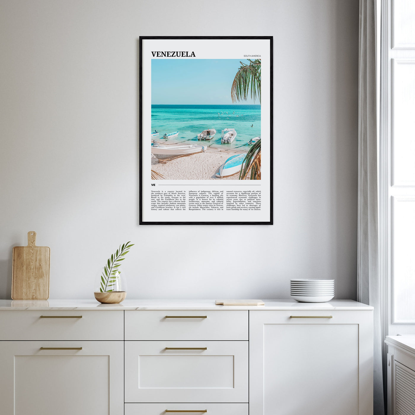 Venezuela Travel Color No 2 Poster