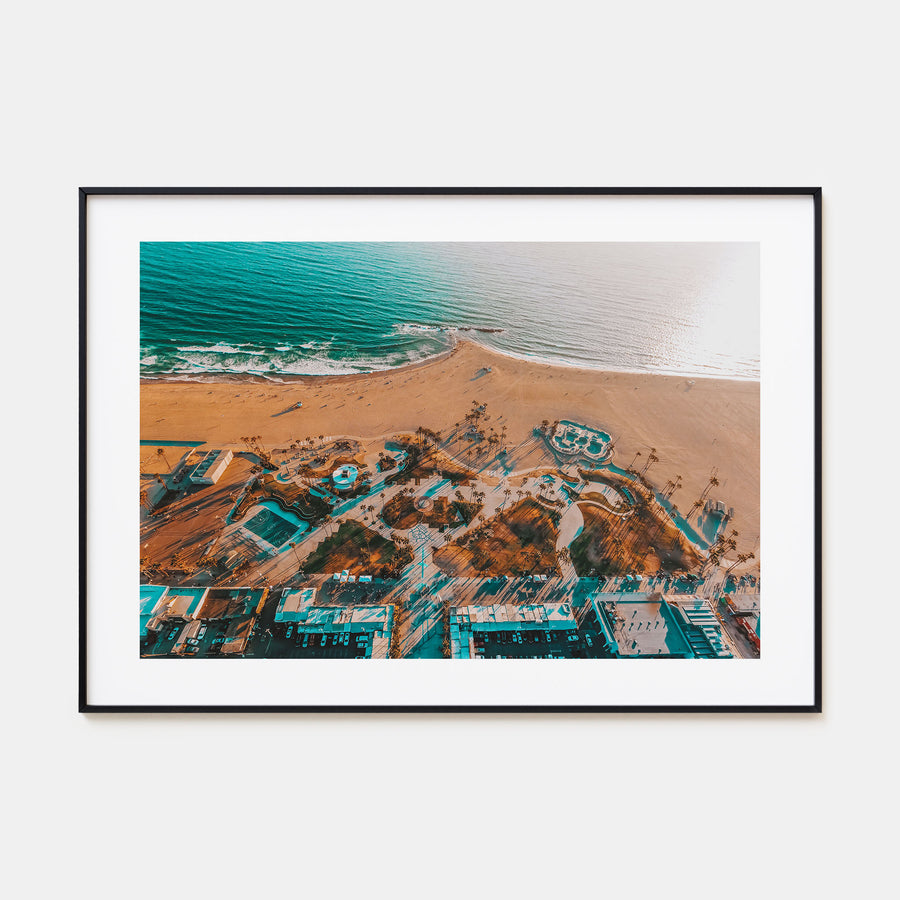 Venice Beach Landscape Color Poster