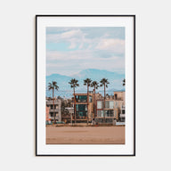Venice Beach Photo Color No 2 Poster