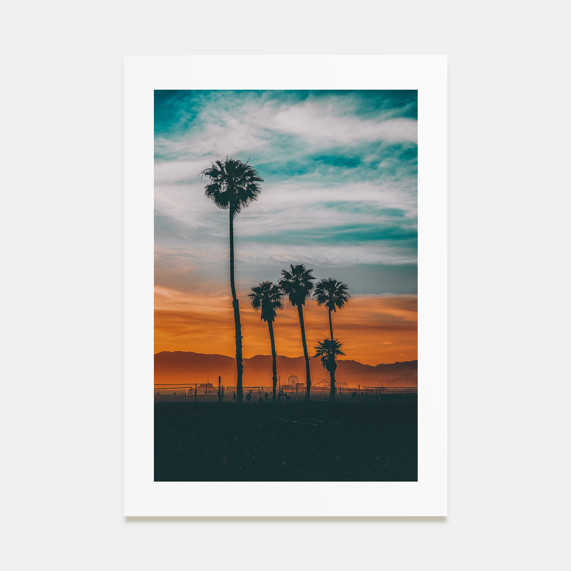 Venice Beach Photo Color No 3 Poster